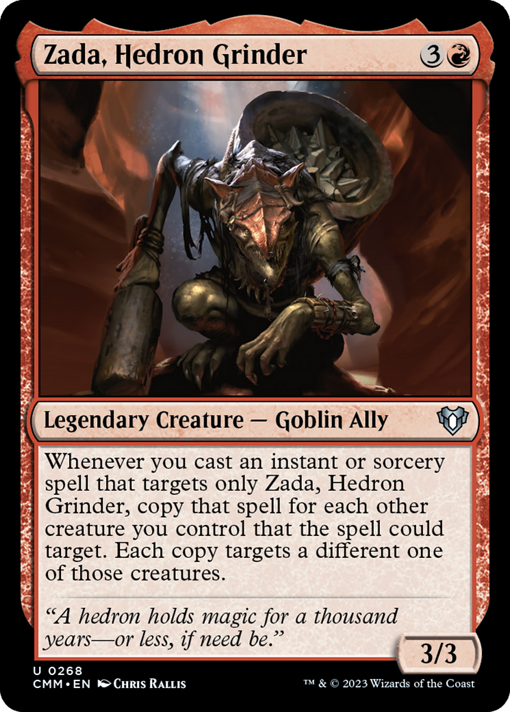 Zada, Hedron Grinder [Commander Masters] | Gate City Games LLC