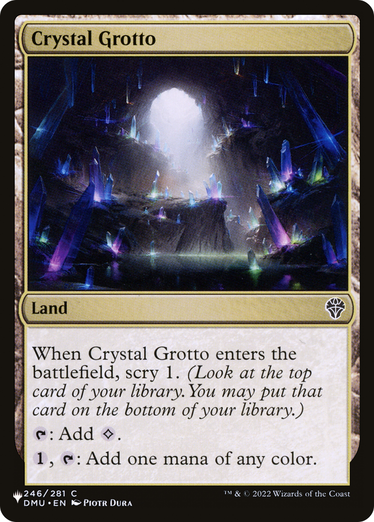 Crystal Grotto [The List Reprints] | Gate City Games LLC