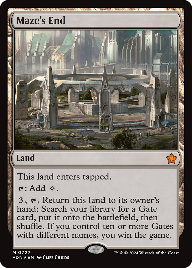 Maze's End [Foundations] | Gate City Games LLC