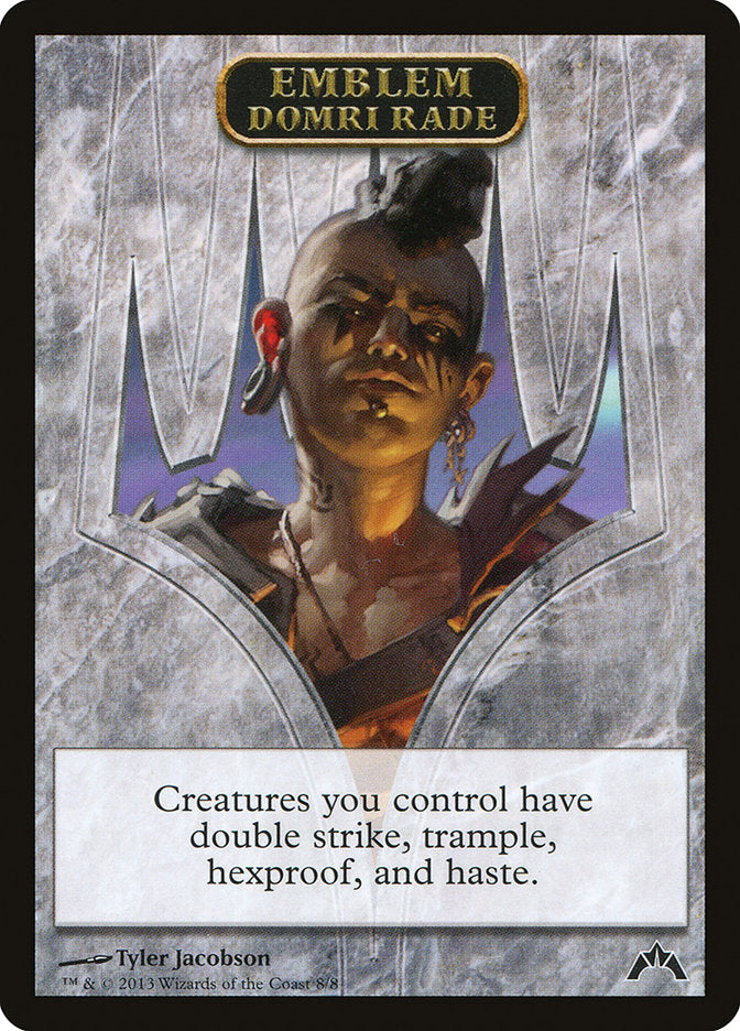 Domri Rade Emblem [Gatecrash Tokens] | Gate City Games LLC
