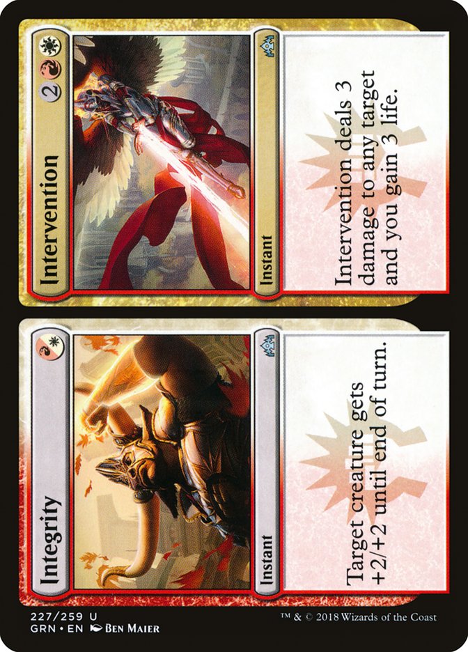 Integrity // Intervention [Guilds of Ravnica] | Gate City Games LLC