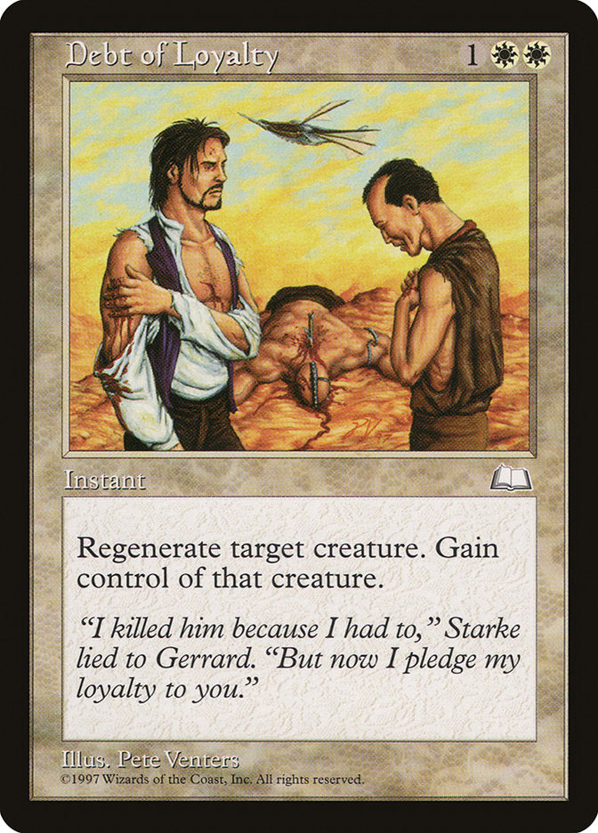 Debt of Loyalty [Weatherlight] | Gate City Games LLC