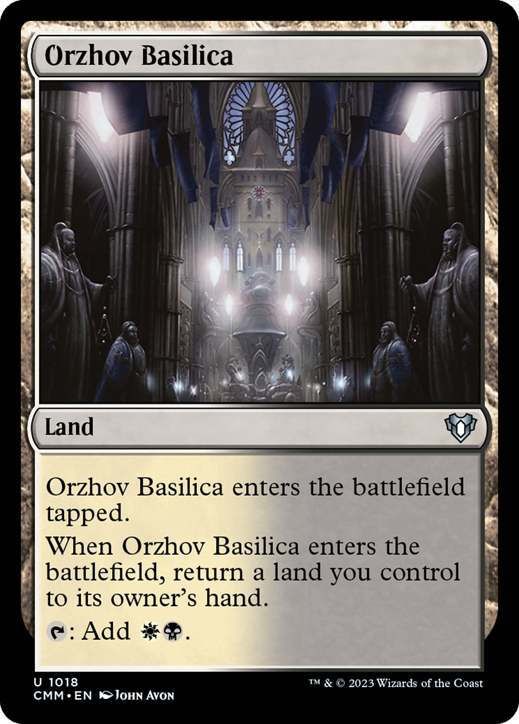 Orzhov Basilica [Commander Masters] | Gate City Games LLC