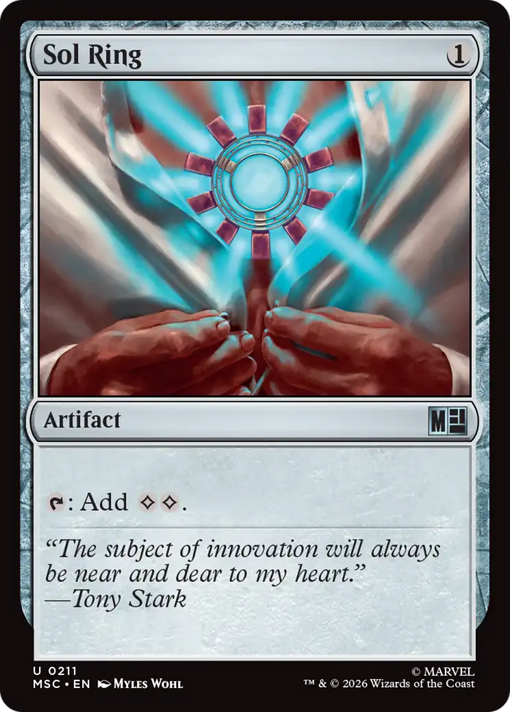 Sol Ring [Marvel Super Heroes Commander] | Gate City Games LLC