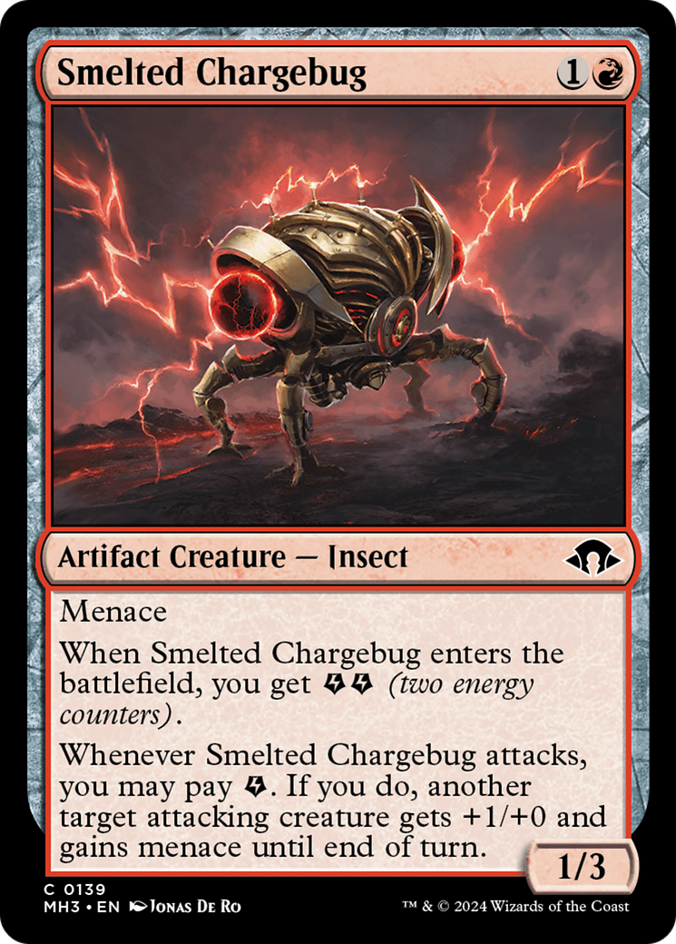 Smelted Chargebug [Modern Horizons 3] | Gate City Games LLC