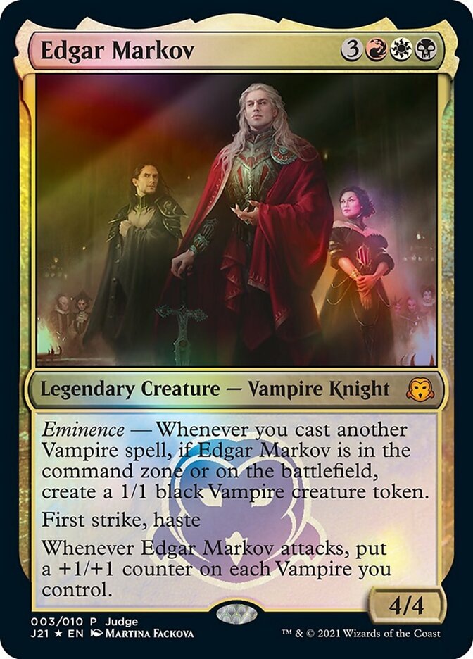 Edgar Markov [Judge Gift Cards 2021] | Gate City Games LLC