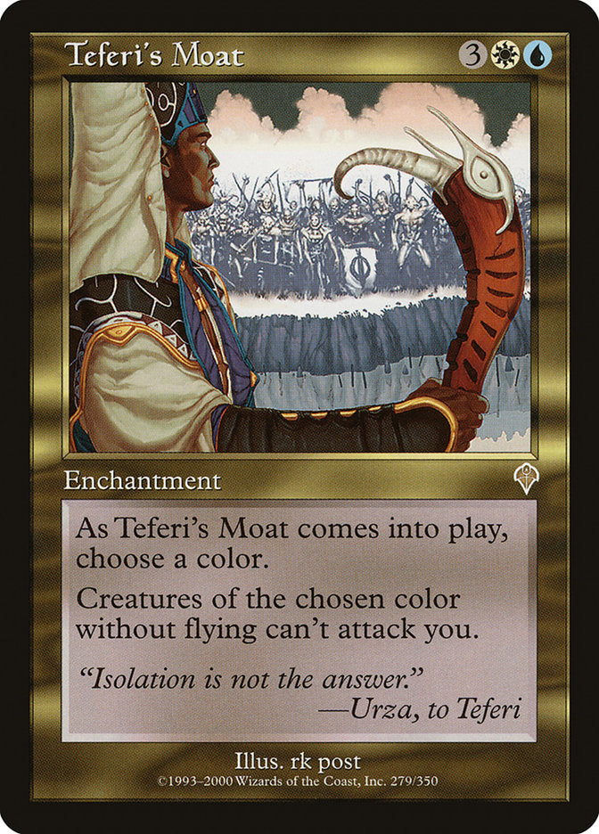 Teferi's Moat [Invasion] | Gate City Games LLC