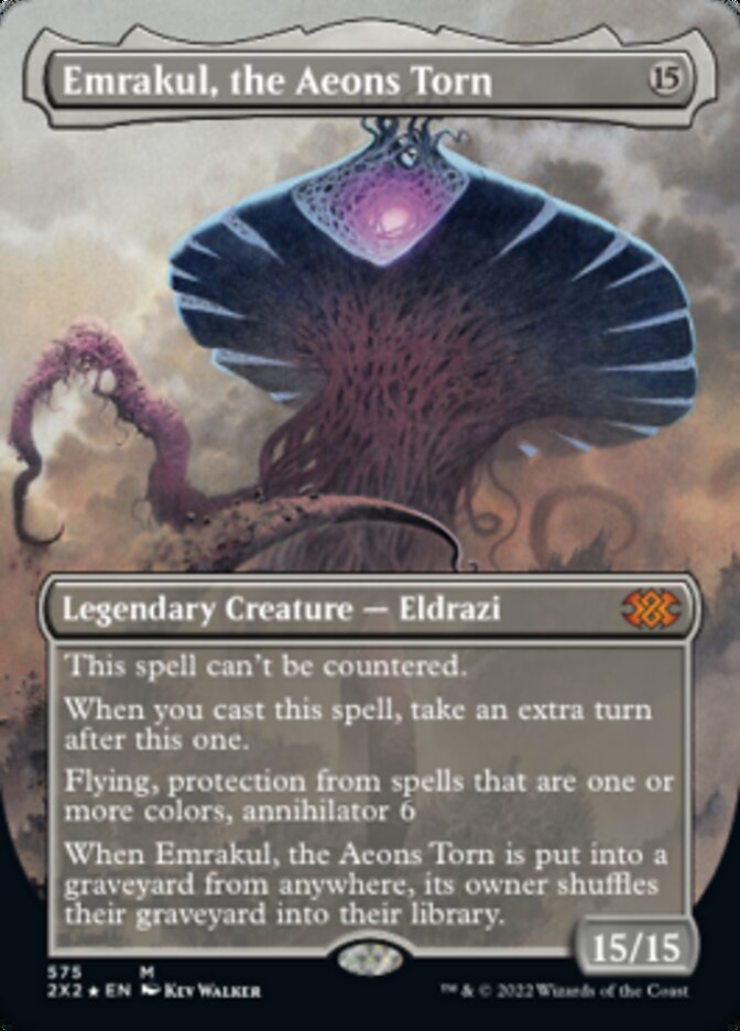 Emrakul, the Aeons Torn (Textured Foil) [Double Masters 2022] | Gate City Games LLC