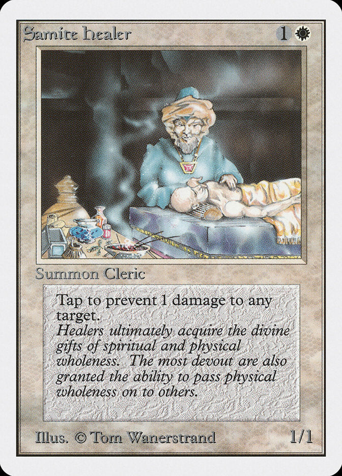 Samite Healer [Unlimited Edition] | Gate City Games LLC