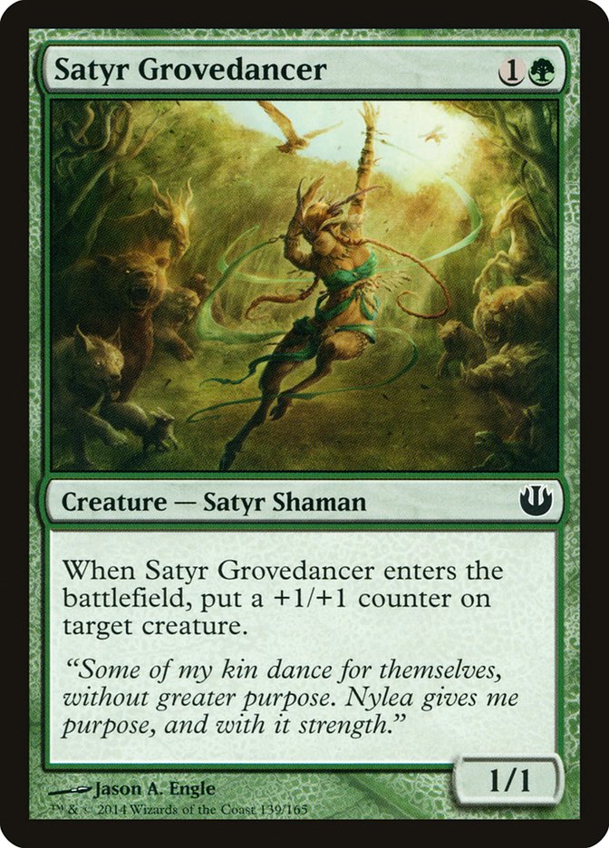 Satyr Grovedancer [Journey into Nyx] | Gate City Games LLC