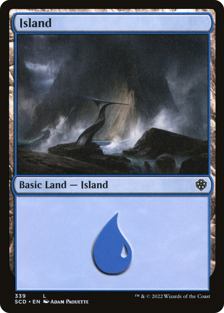 Island (339) [Starter Commander Decks] | Gate City Games LLC