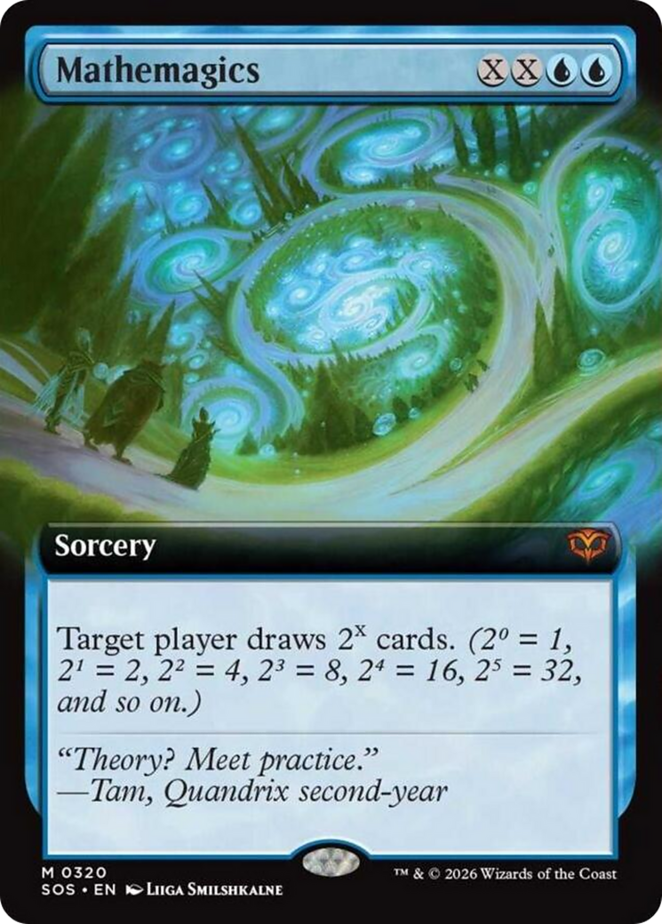 Mathemagics (Extended Art) [Secrets of Strixhaven] | Gate City Games LLC