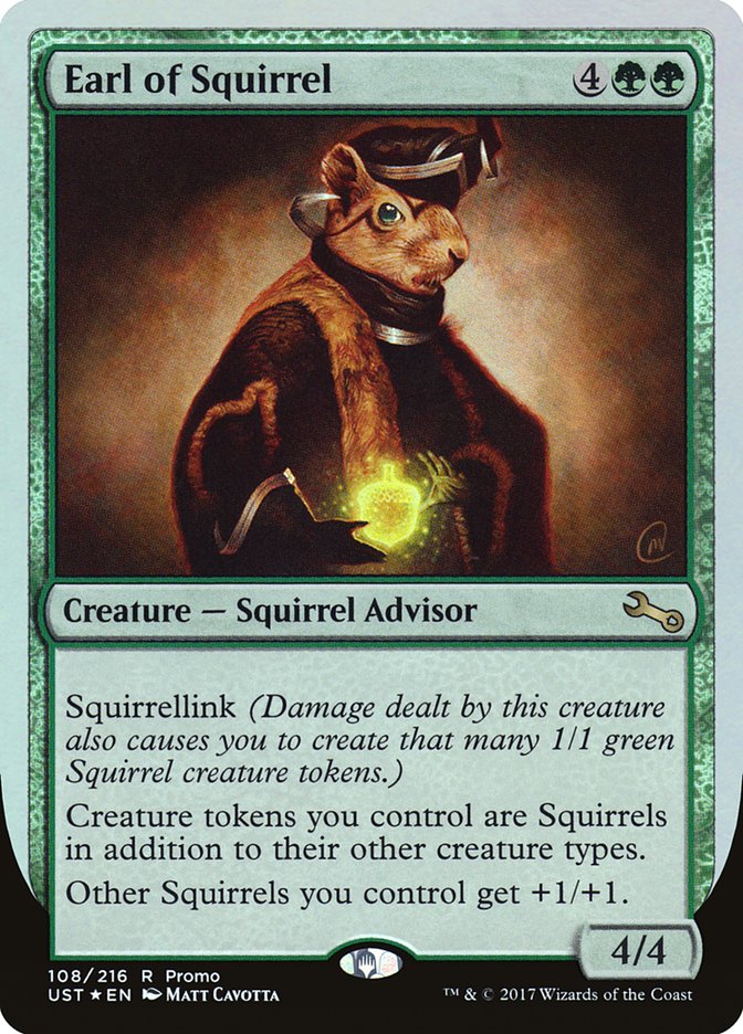Earl of Squirrel (Draft Weekend) [Unstable Promos] | Gate City Games LLC