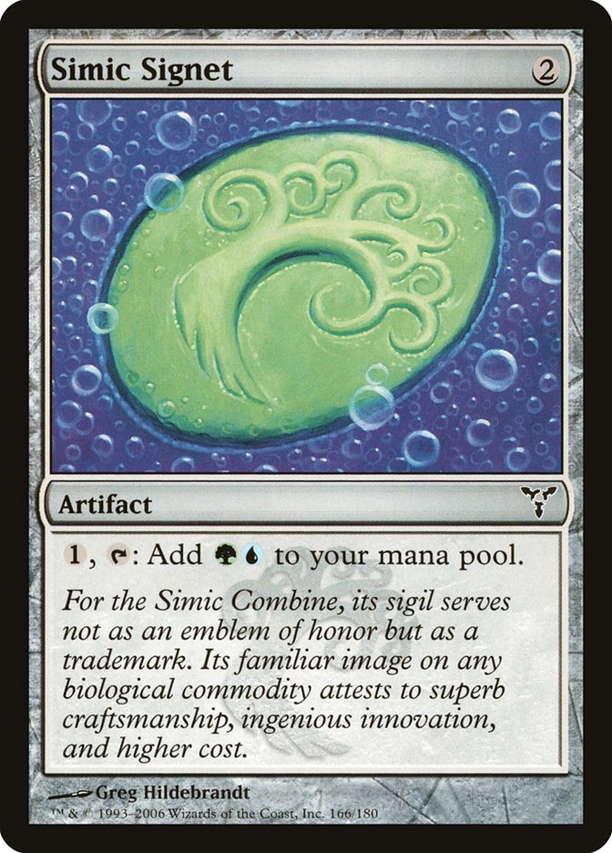 Simic Signet [Dissension] | Gate City Games LLC