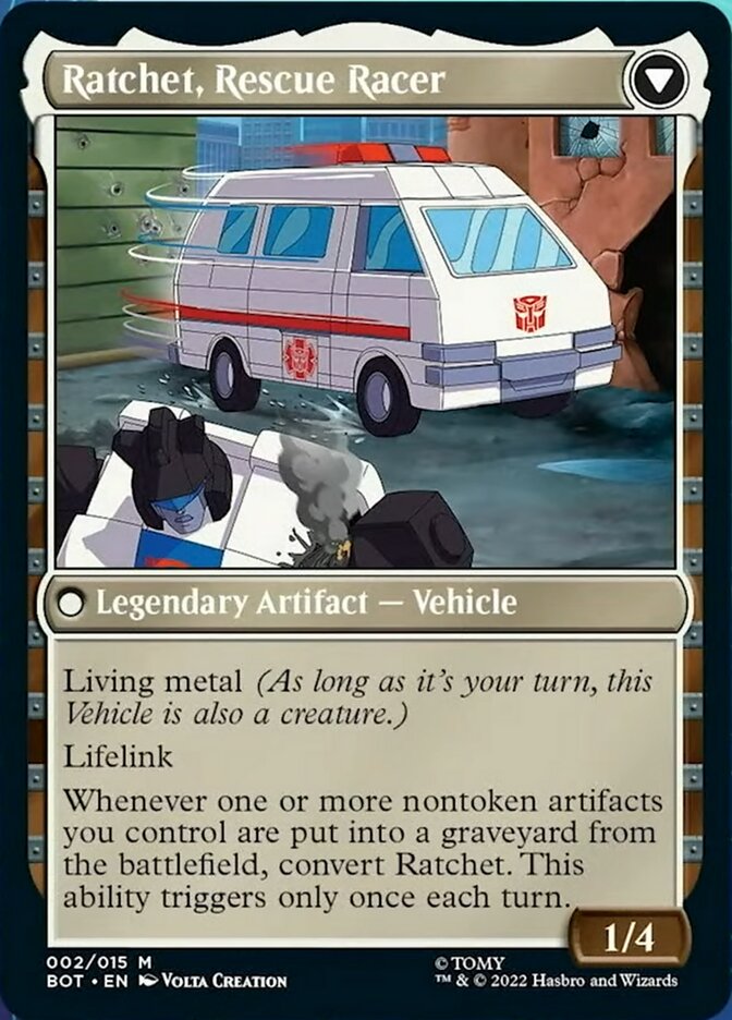 Ratchet, Field Medic // Ratchet, Rescue Racer [Transformers] | Gate City Games LLC