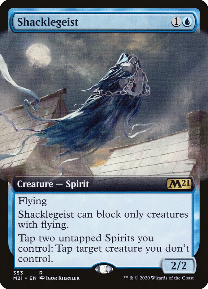 Shacklegeist (Extended Art) [Core Set 2021] | Gate City Games LLC