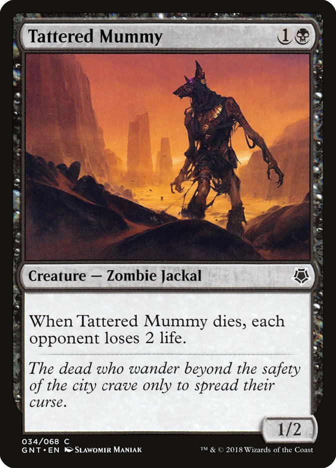 Tattered Mummy [Game Night 2018] | Gate City Games LLC