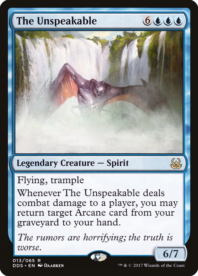 The Unspeakable [Duel Decks: Mind vs. Might] | Gate City Games LLC