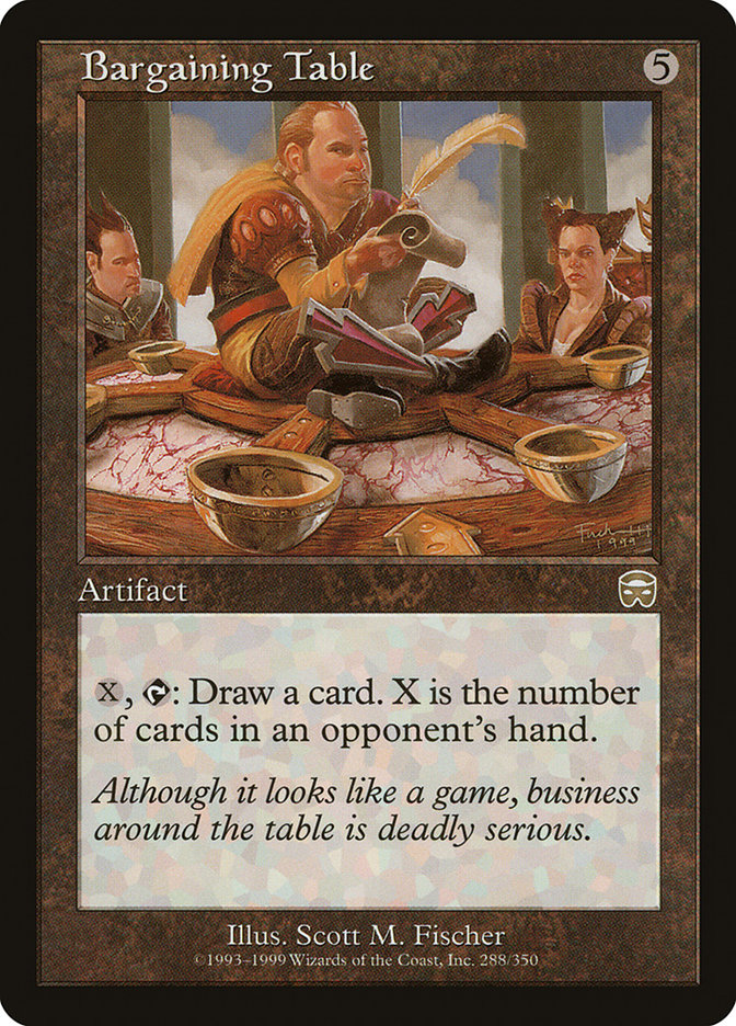Bargaining Table [Mercadian Masques] | Gate City Games LLC