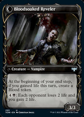 Restless Bloodseeker // Bloodsoaked Reveler (Showcase Fang Frame) [Innistrad: Crimson Vow] | Gate City Games LLC