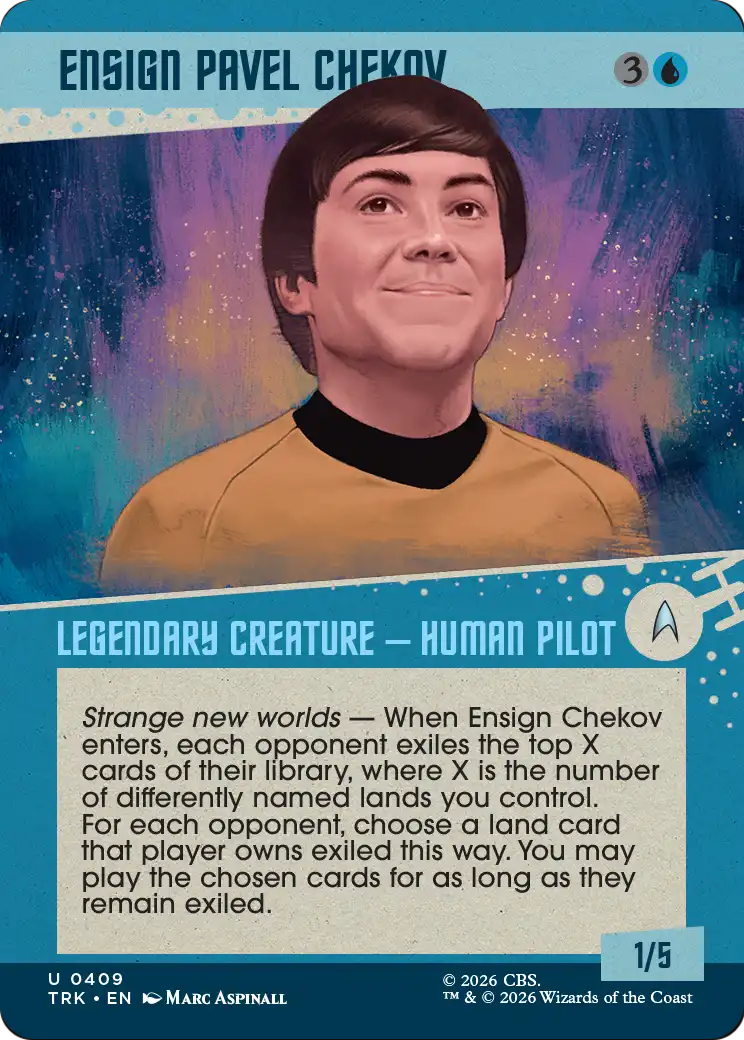 Ensign Pavel Chekov (Showcase) [Star Trek] | Gate City Games LLC