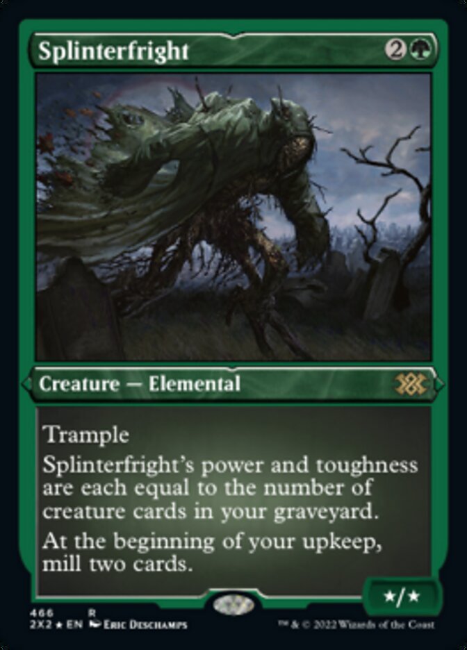 Splinterfright (Foil Etched) [Double Masters 2022] | Gate City Games LLC