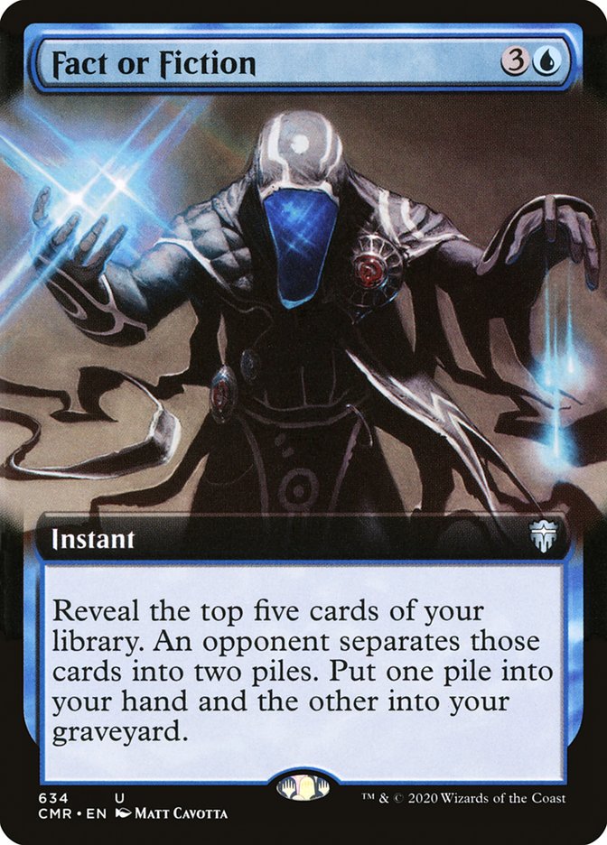 Fact or Fiction (Extended Art) [Commander Legends] | Gate City Games LLC