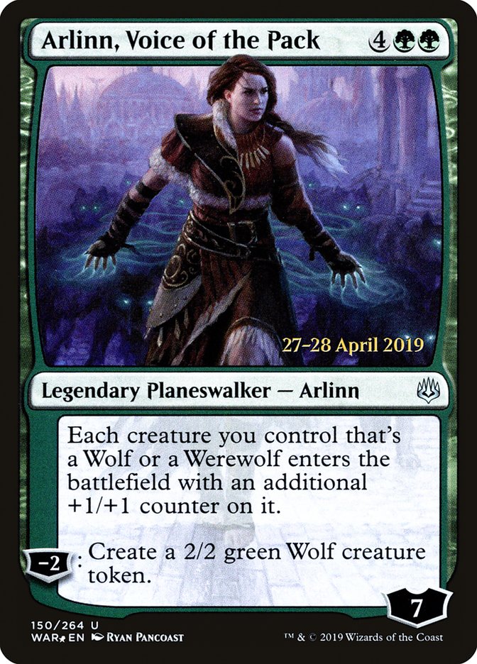 Arlinn, Voice of the Pack [War of the Spark Prerelease Promos] | Gate City Games LLC