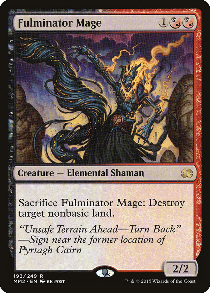 Fulminator Mage [Modern Masters 2015] | Gate City Games LLC