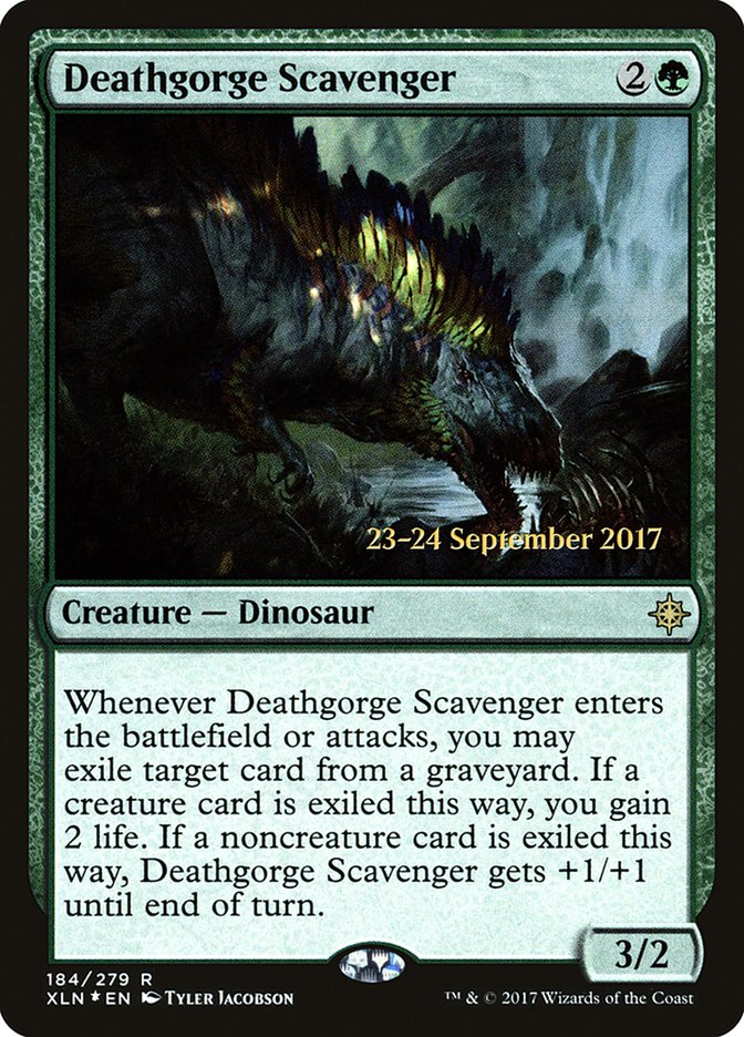 Deathgorge Scavenger [Ixalan Prerelease Promos] | Gate City Games LLC