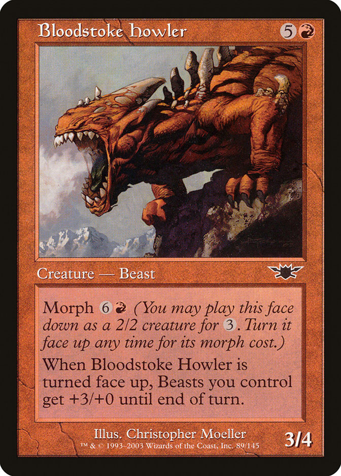 Bloodstoke Howler [Legions] | Gate City Games LLC