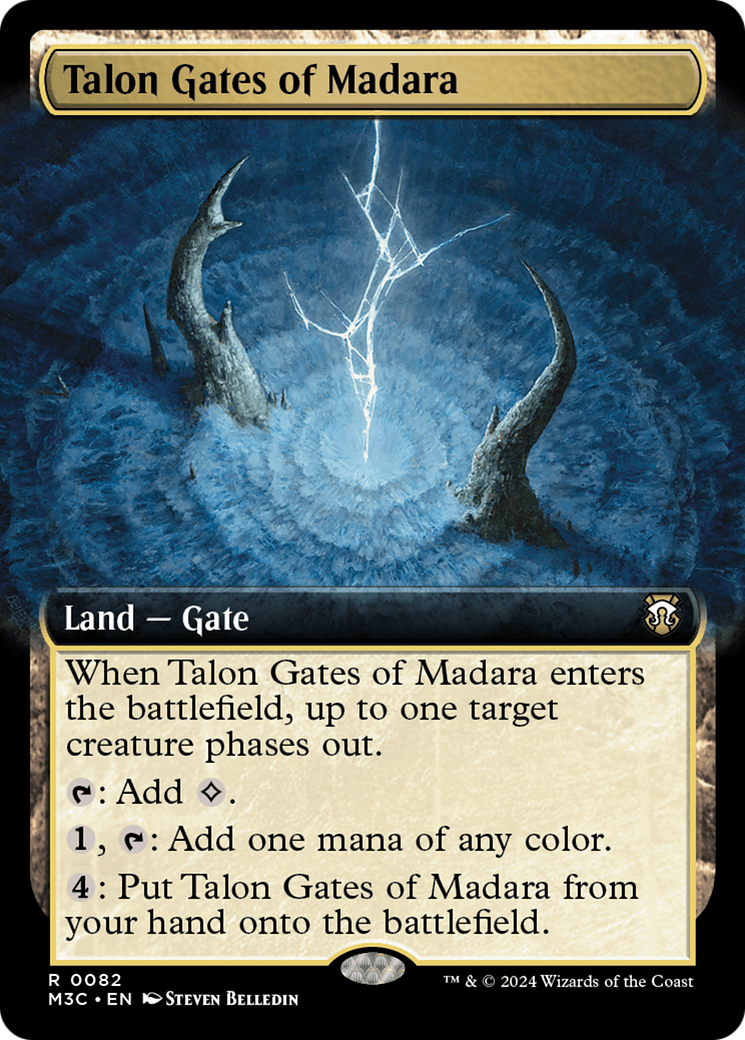 Talon Gates of Madara (Extended Art) (Ripple Foil) [Modern Horizons 3 Commander] | Gate City Games LLC