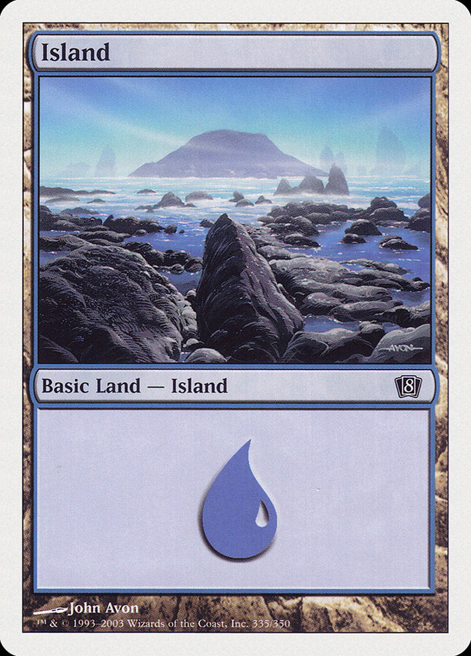 Island (335) [Eighth Edition] | Gate City Games LLC