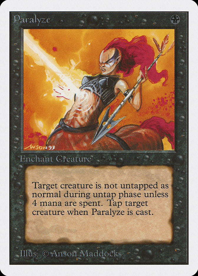 Paralyze [Unlimited Edition] | Gate City Games LLC