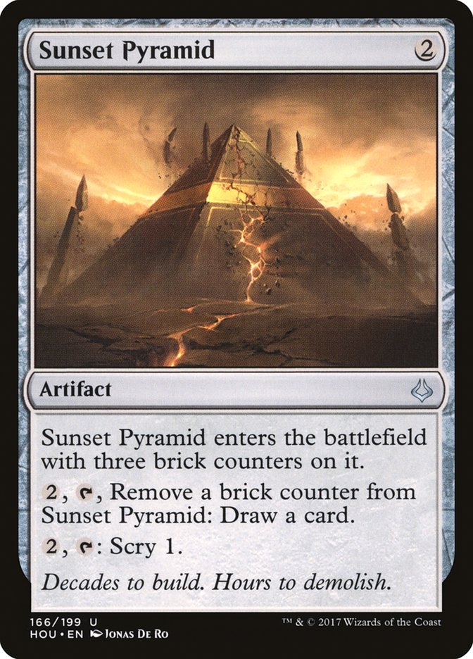 Sunset Pyramid [Hour of Devastation] | Gate City Games LLC