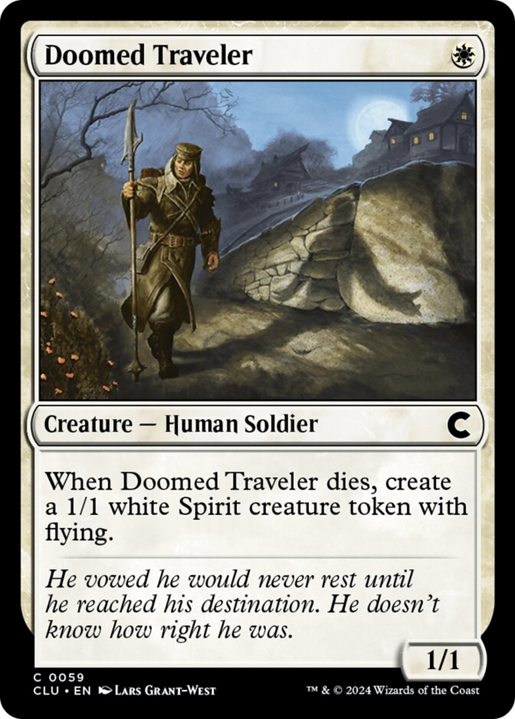 Doomed Traveler [Ravnica: Clue Edition] | Gate City Games LLC