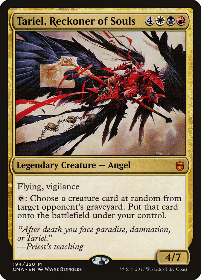 Tariel, Reckoner of Souls [Commander Anthology] | Gate City Games LLC