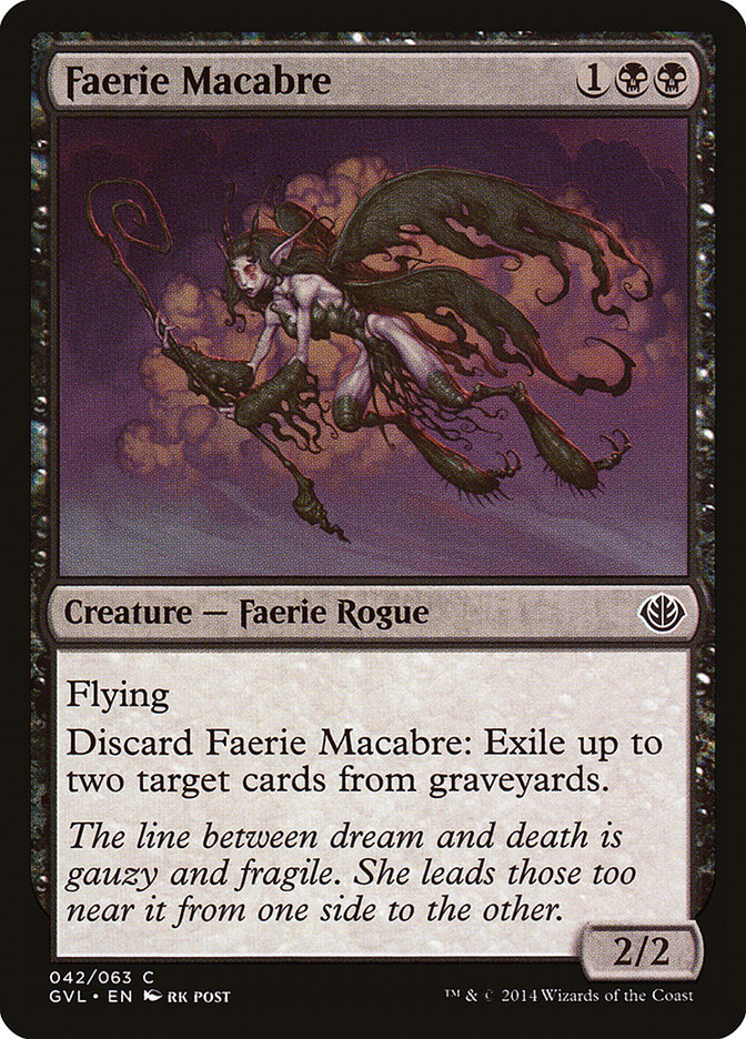 Faerie Macabre (Garruk vs. Liliana) [Duel Decks Anthology] | Gate City Games LLC
