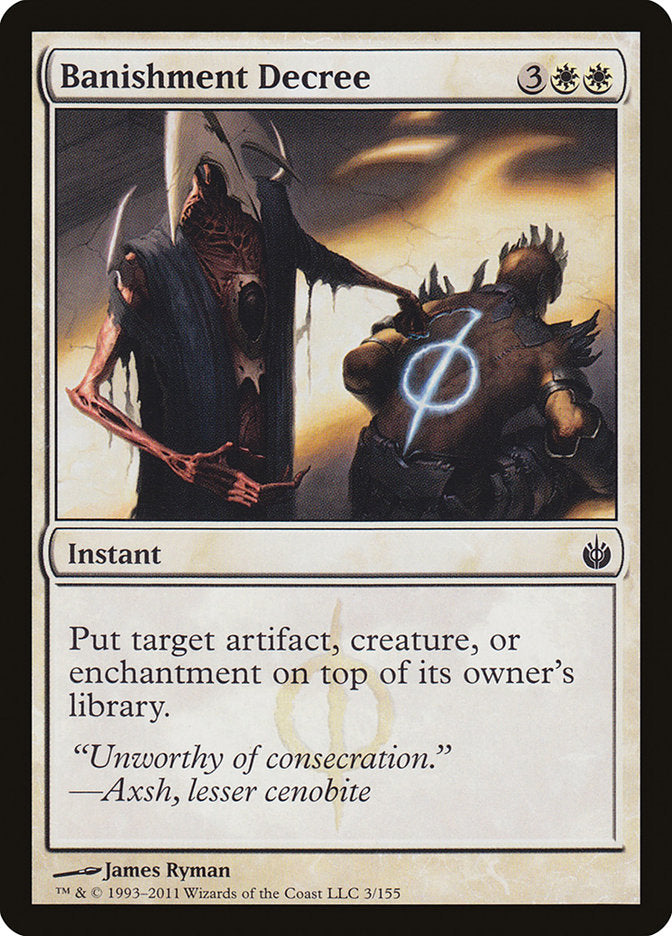 Banishment Decree [Mirrodin Besieged] | Gate City Games LLC