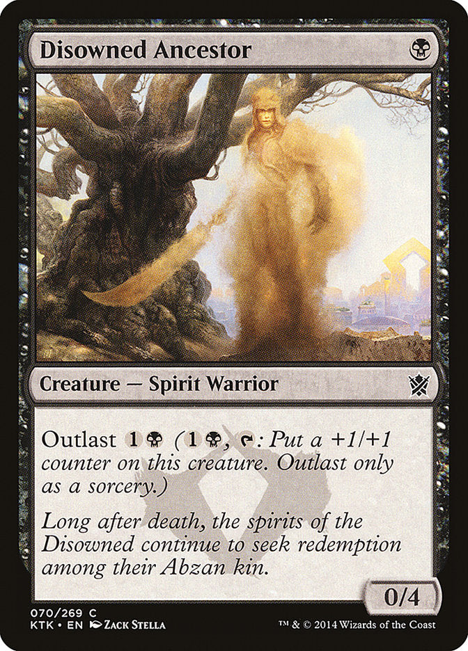 Disowned Ancestor [Khans of Tarkir] | Gate City Games LLC