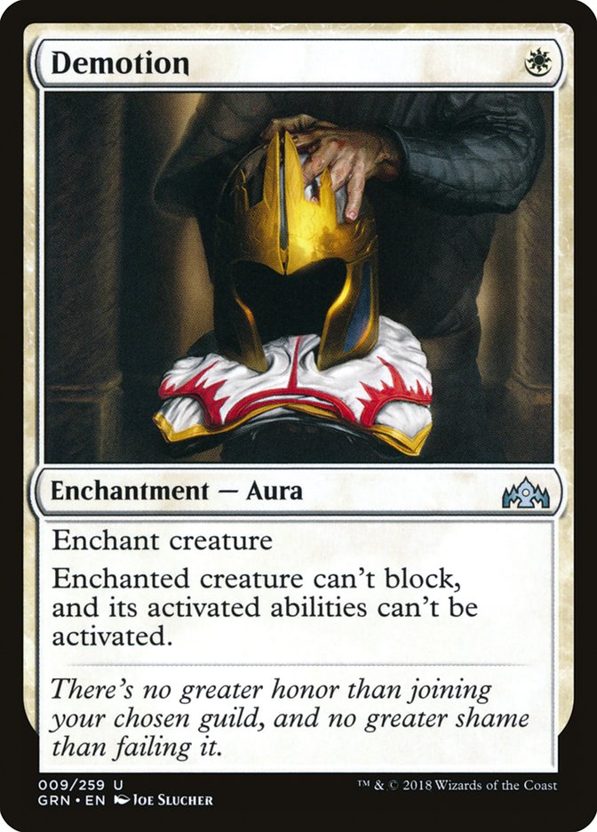 Demotion [Guilds of Ravnica] | Gate City Games LLC