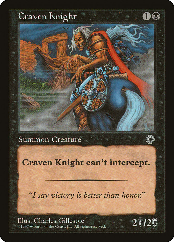 Craven Knight [Portal] | Gate City Games LLC