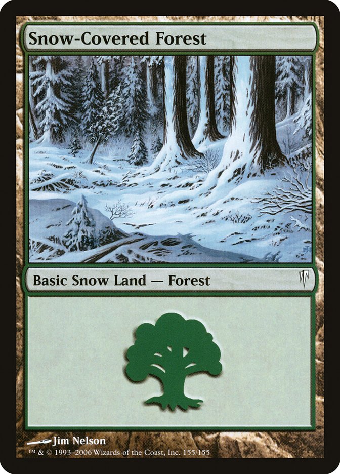 Snow-Covered Forest [Coldsnap] | Gate City Games LLC