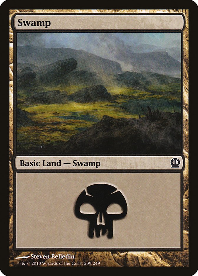 Swamp (239) [Theros] | Gate City Games LLC