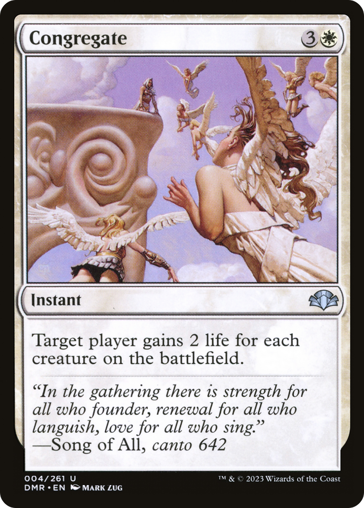 Congregate [Dominaria Remastered] | Gate City Games LLC