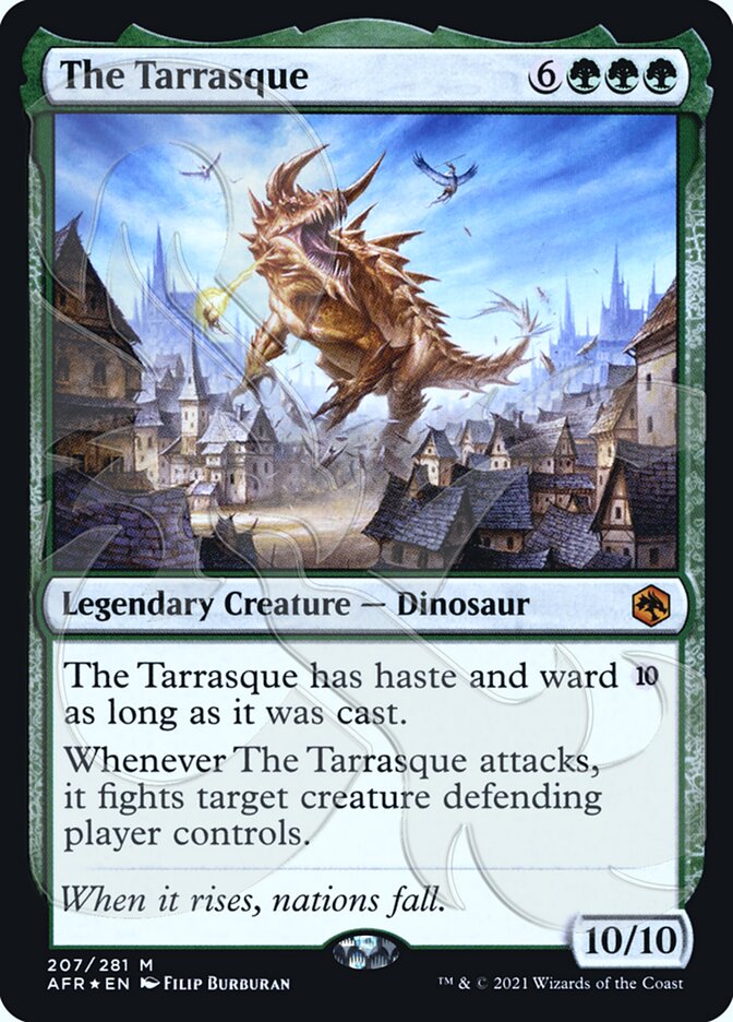 The Tarrasque (Ampersand Promo) [Dungeons & Dragons: Adventures in the Forgotten Realms Promos] | Gate City Games LLC