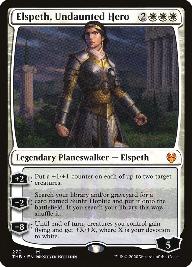 Elspeth, Undaunted Hero [Theros Beyond Death] | Gate City Games LLC