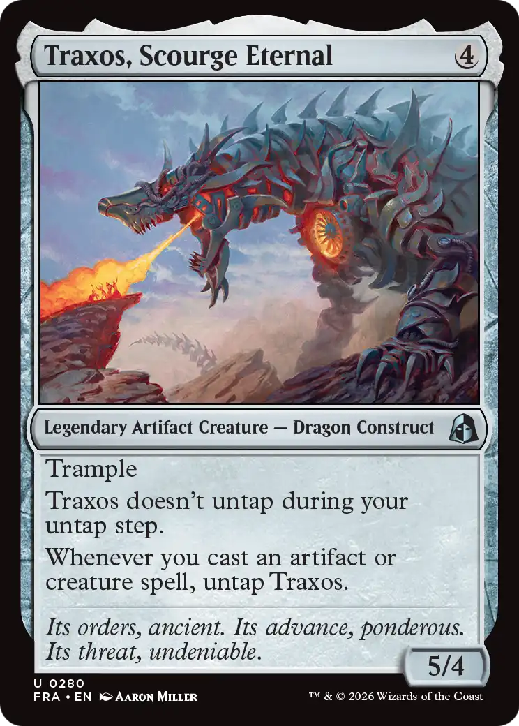Traxos, Scourge Eternal [Reality Fracture] | Gate City Games LLC