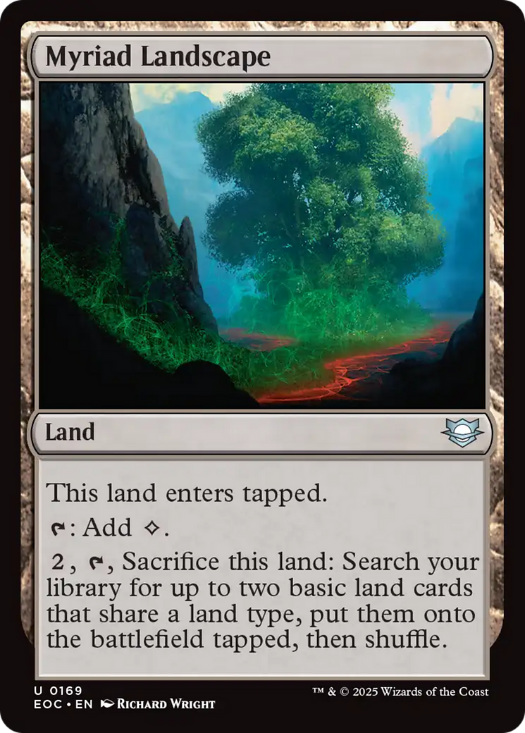 Myriad Landscape [Edge of Eternities Commander] | Gate City Games LLC