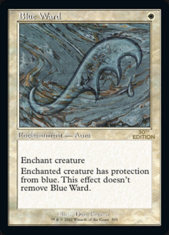 Blue Ward (Retro) [30th Anniversary Edition] | Gate City Games LLC